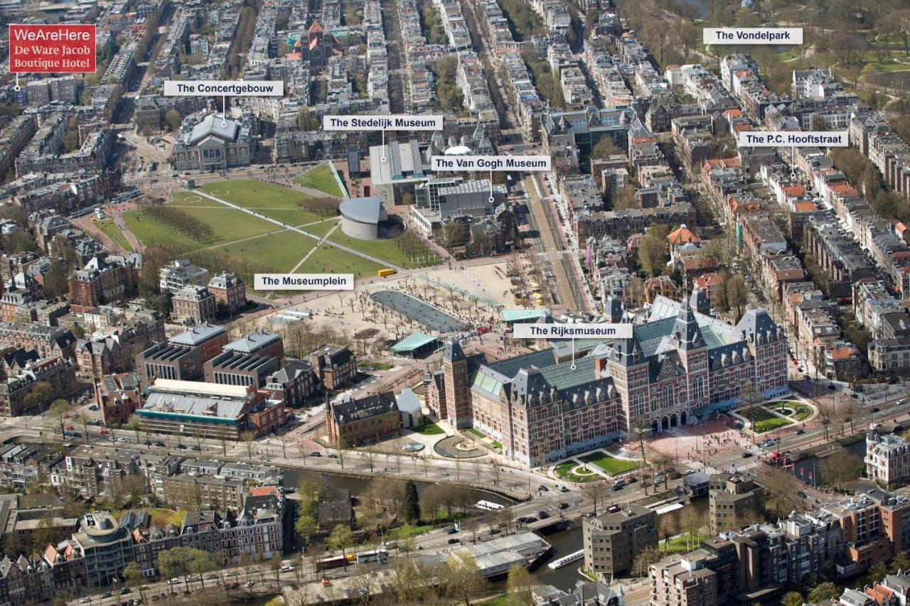 De Ware Jacob Boutique Hotel Amszterdam Kültér fotó